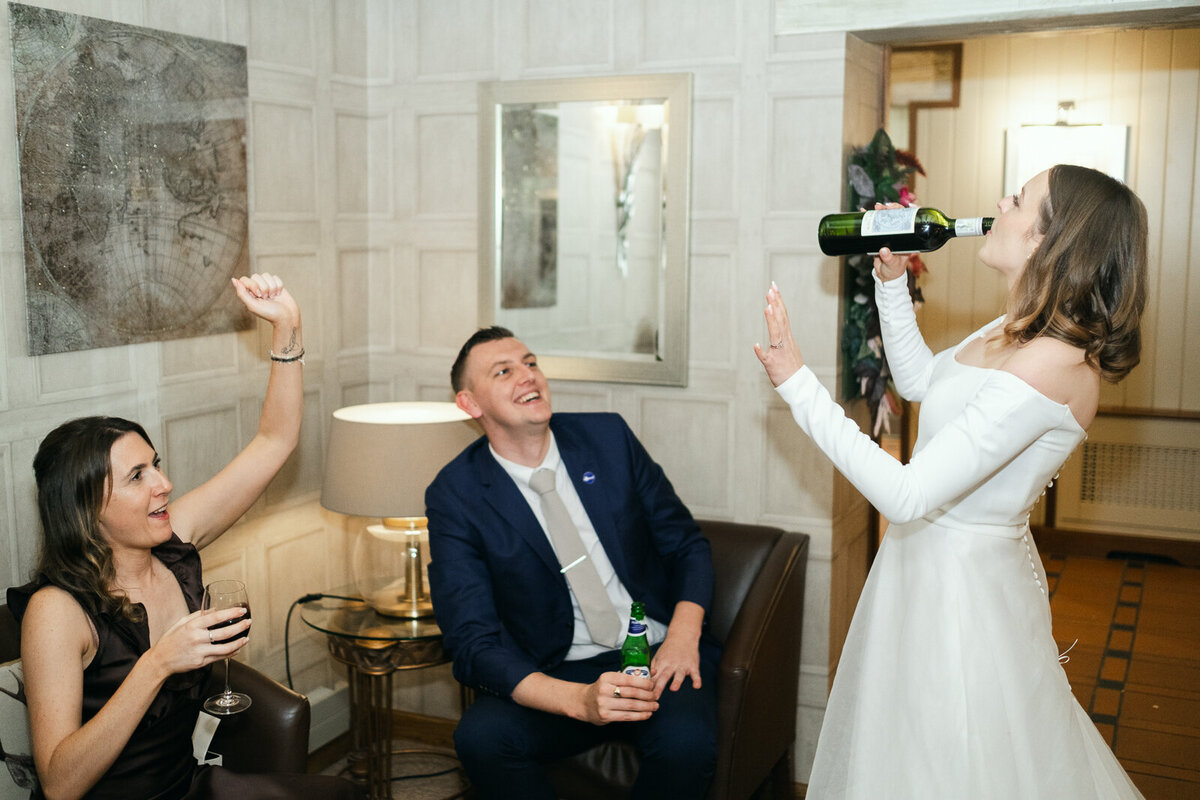Elegant Wedding at Morley Hayes Golf Club - Derbyshire Wedding Photography-205
