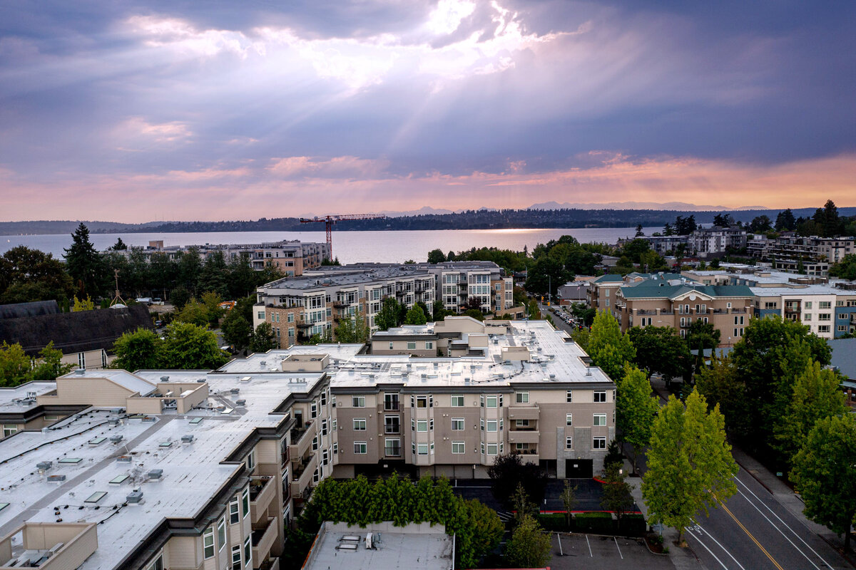 11 Drone Photography of Waterfront Property in Kirkland