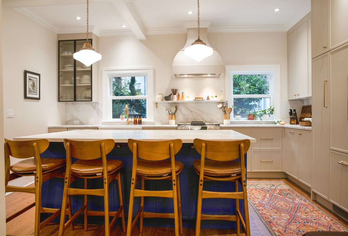 Kitchen broad view