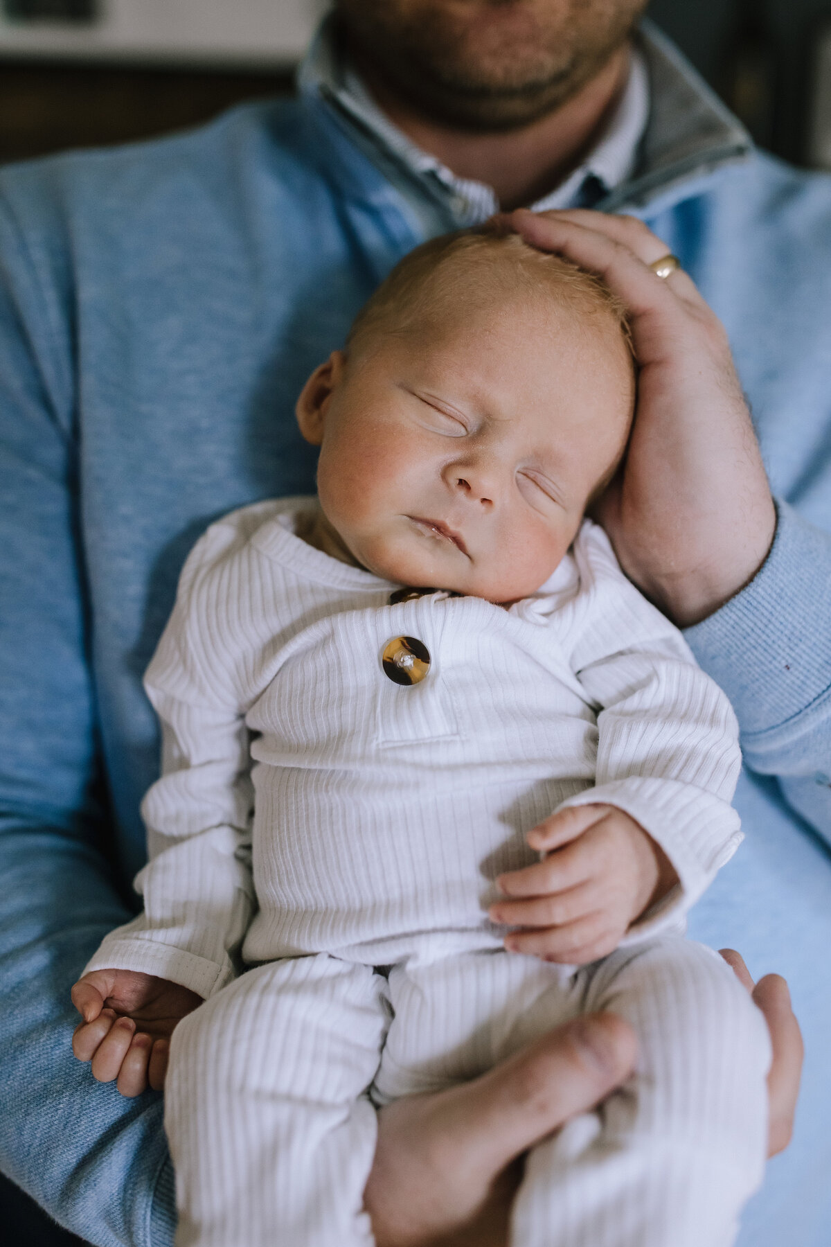Newborn baby boy in Pittsburgh. 