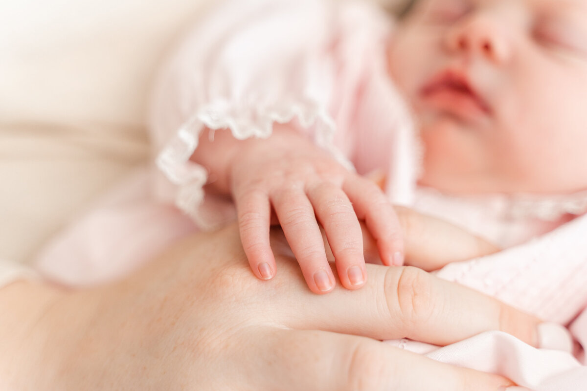 Chattanooga newborn photographer detail shot