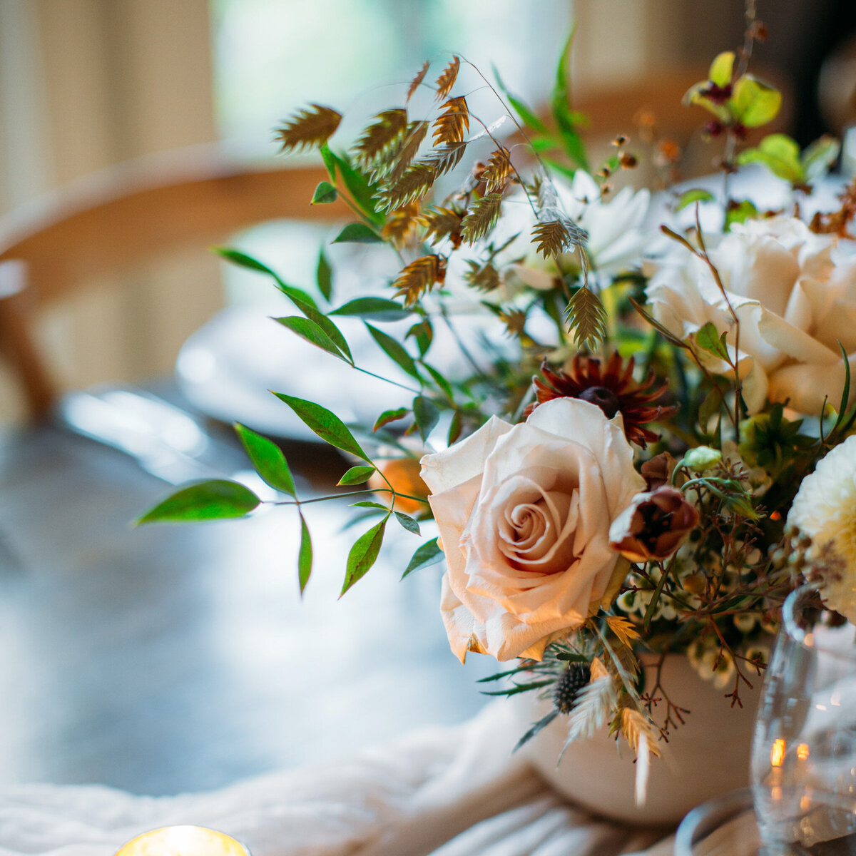 flower centerpieces for fall