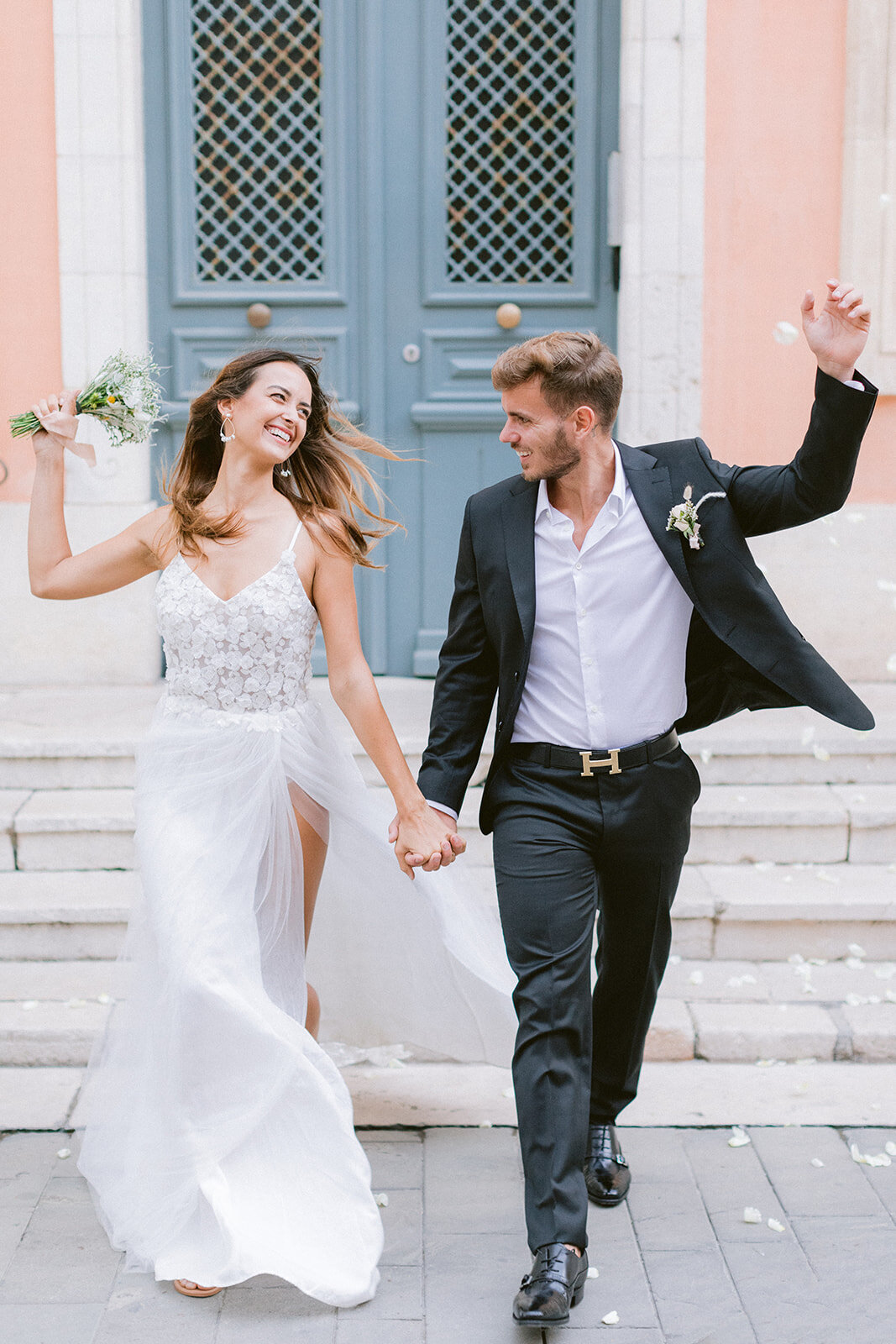 Louise Valentine bridal campaign in Saint Tropez - Veronique Lorre artistic direction - Thomas audiffren photography29