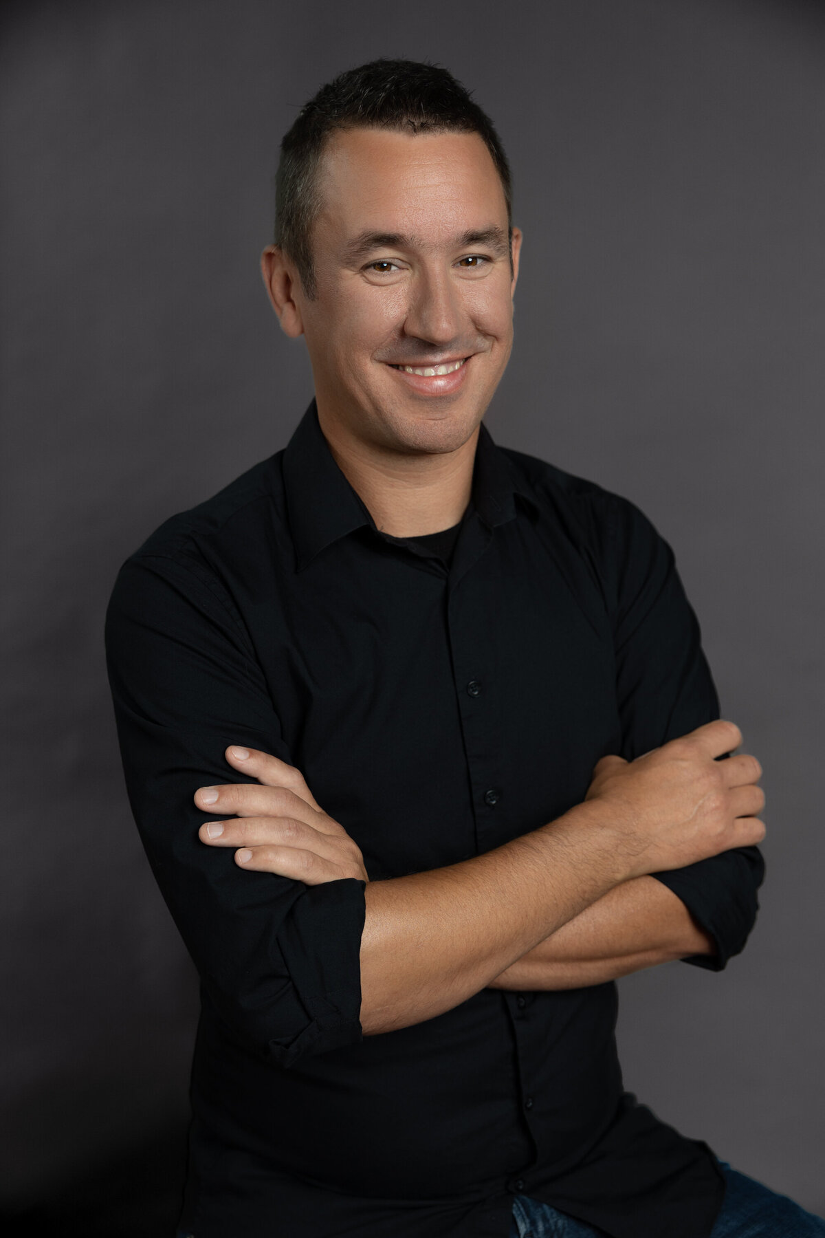 Photographie corporative simple en studio à Montréal