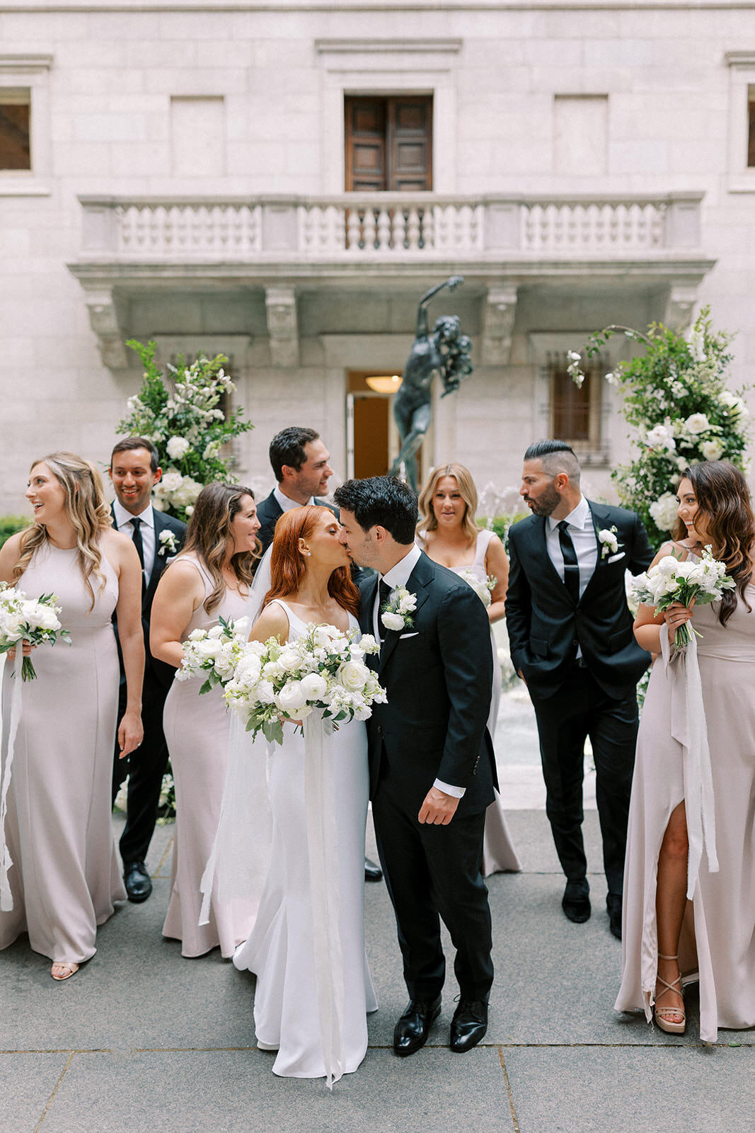 Boston Public Library Wedding-Halie Child Photography-61