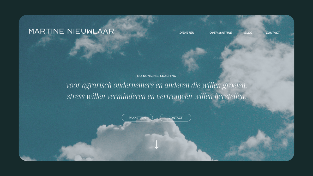 website ontwerp agrarisch coach