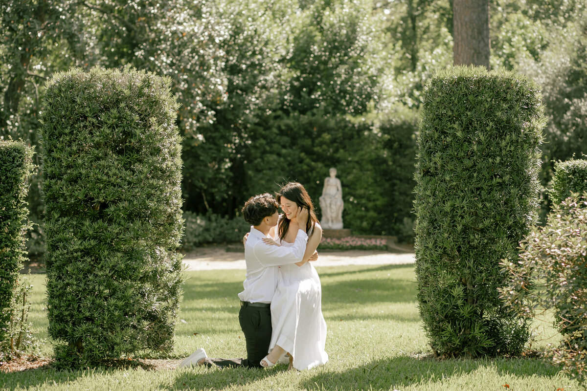 Bayou Bend Collection and Gardens Engagement Photography-151