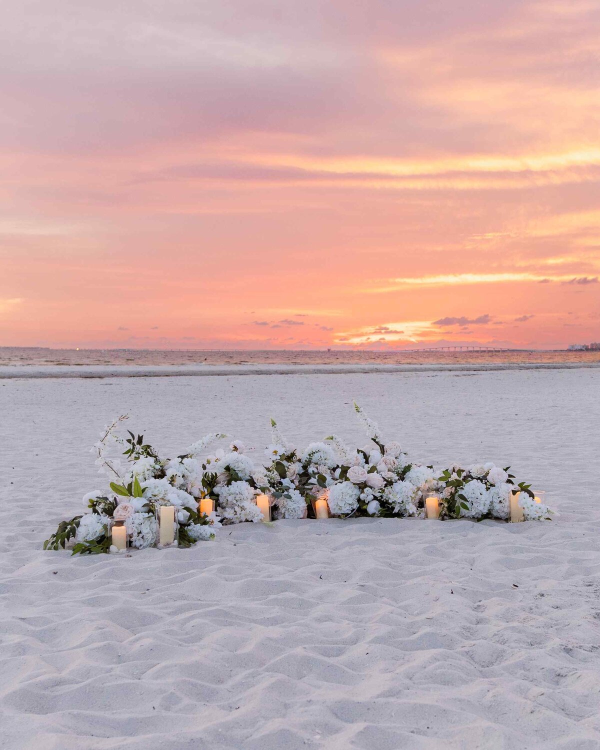 31-flowers-candles-beach-sunset