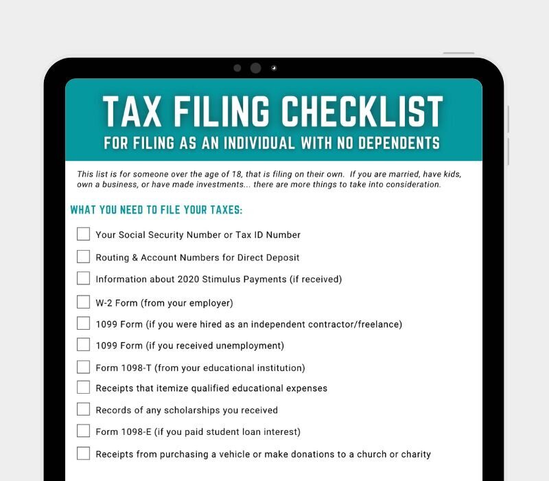 Tax Filing Checklist & Resource Guide