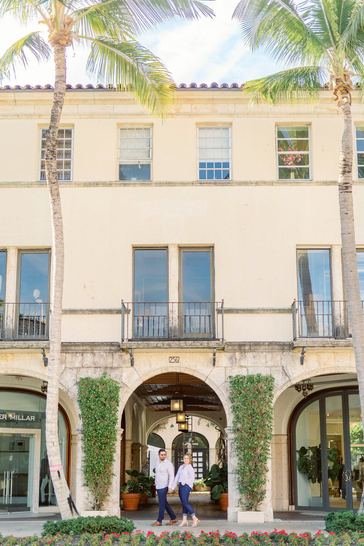 Vincent & Cheyanne-Engagement Portraits-Worth Avenue-Florida Wedding Photographer-123