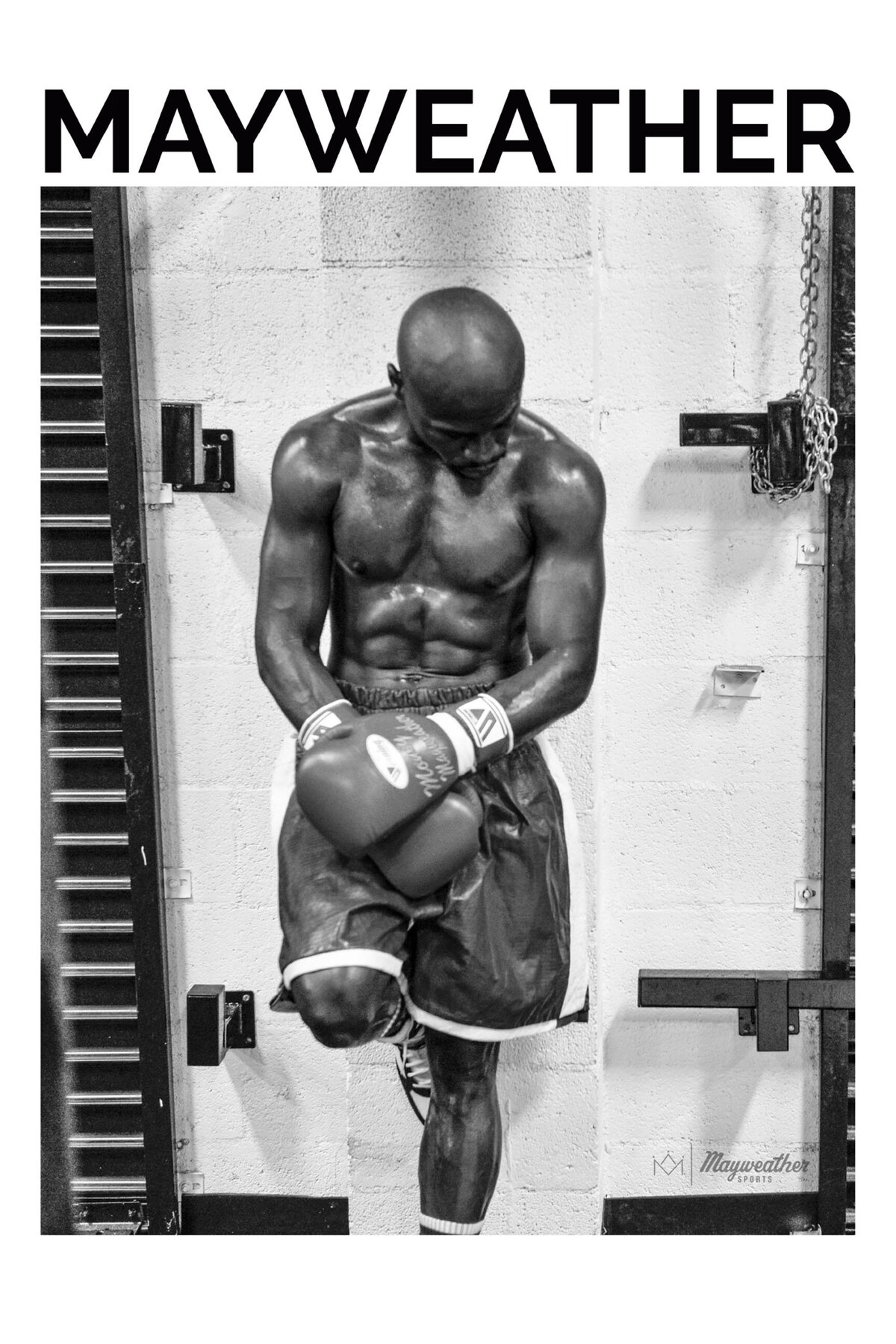 Poster 2. Mayweather Logo. 24 x 36 copy