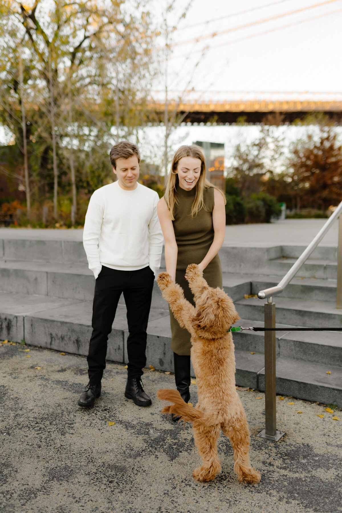 Brooklyn Bridge Engagement Photos 50