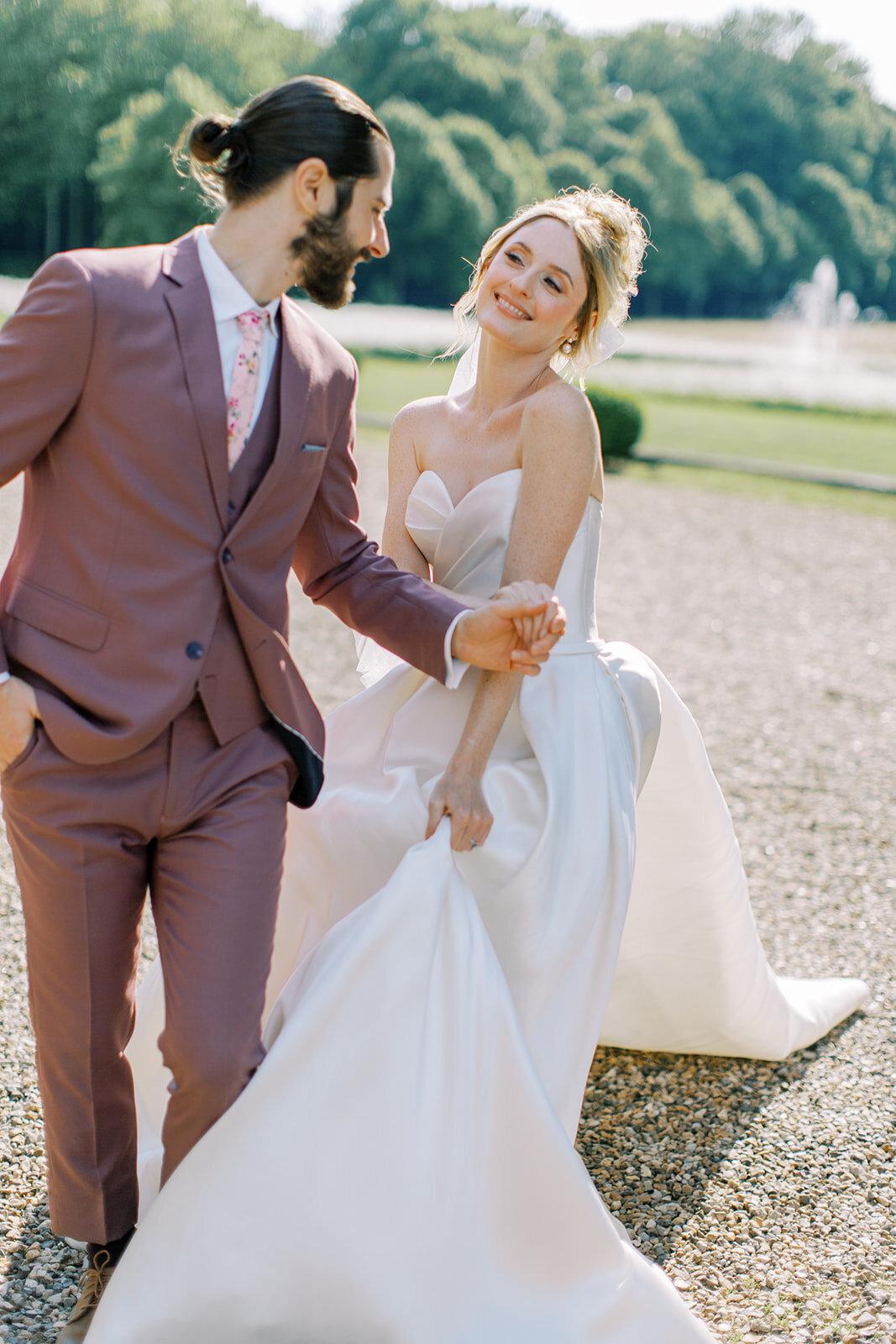 Pretty Stock Images Paris Chateau Wedding - 330