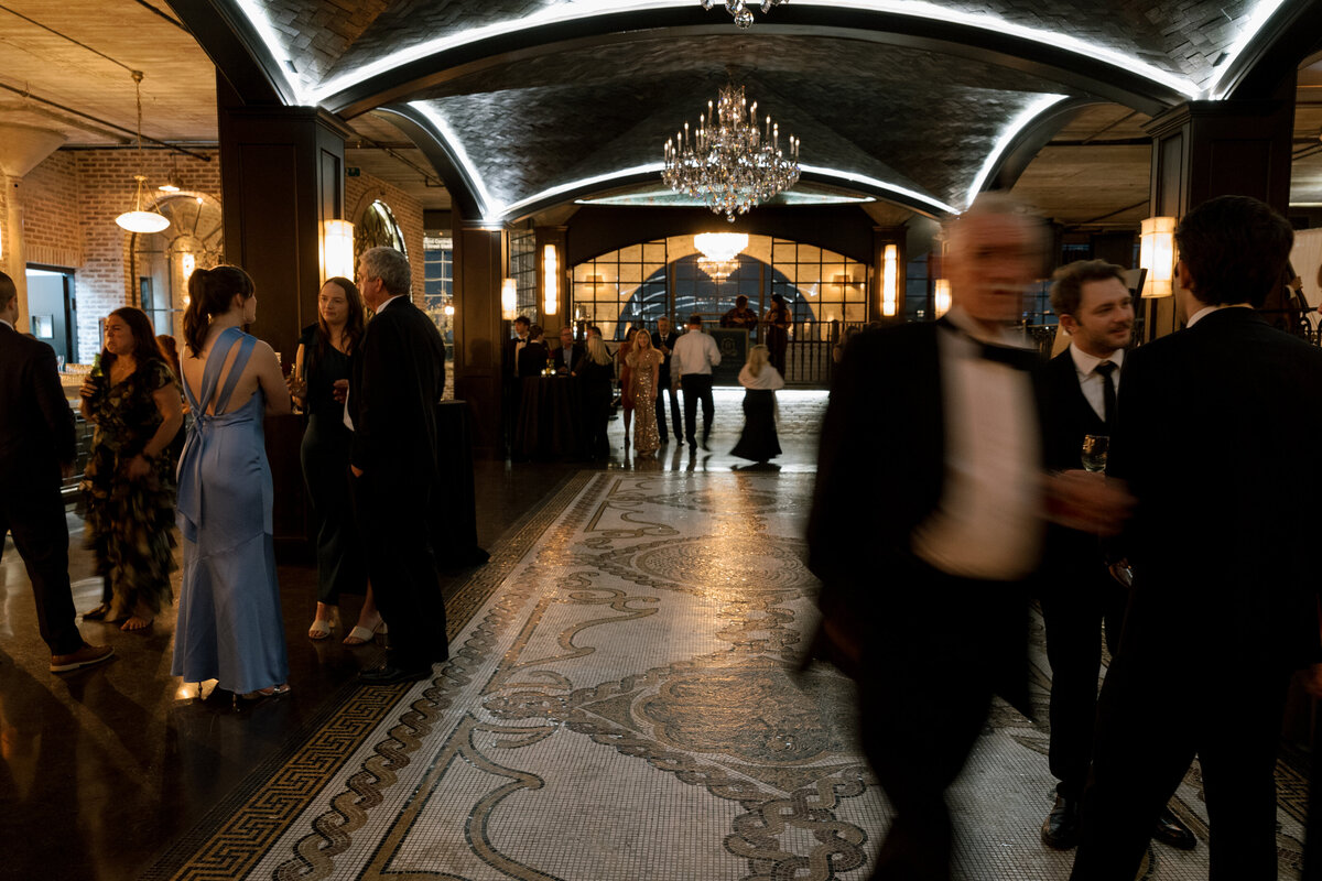 A photo of the guests  at the Astorian wedding in Houston.