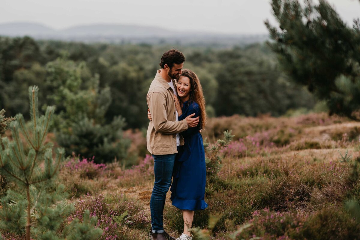 Liss Forest Hampshire Engagement Shoot-5