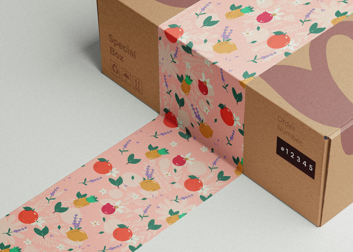 Nakey Box Packaging Design