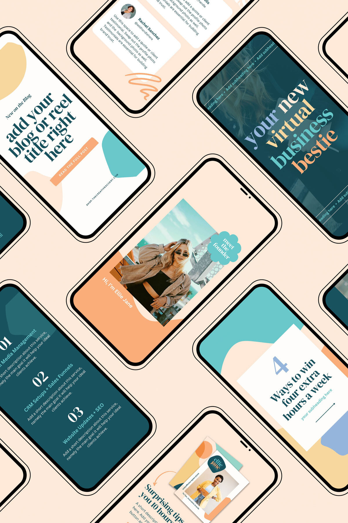 Canva Templates For Social Media | The Creative Accent