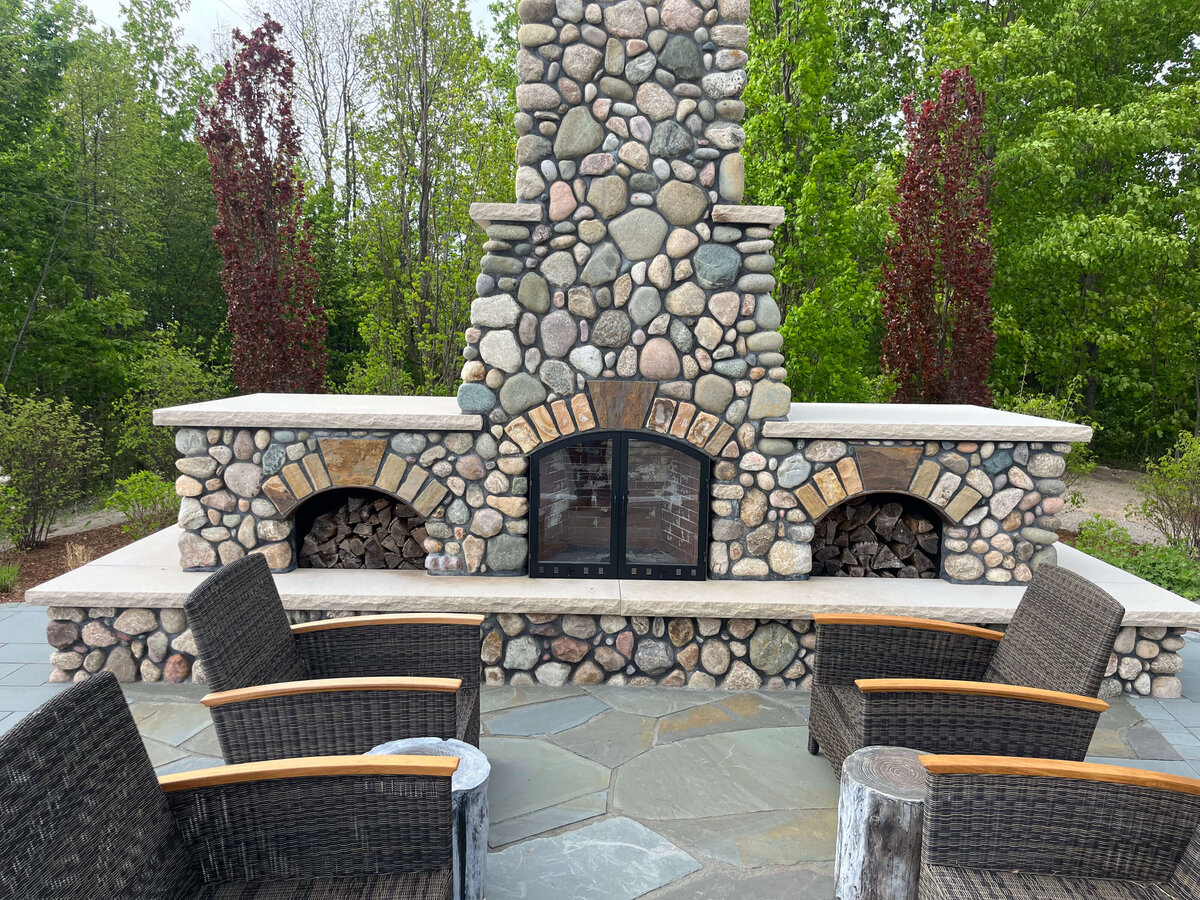 Outdoor Fireplace Doors