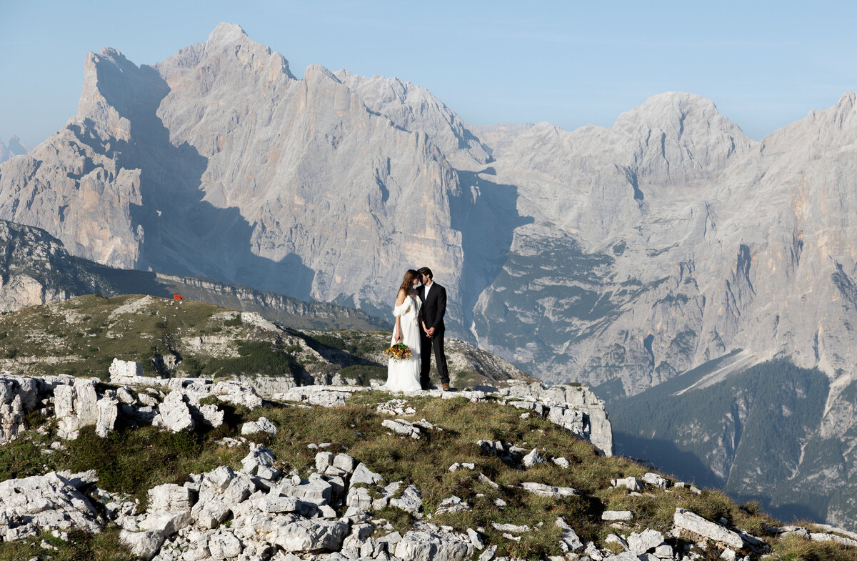 Elopement planning in the Dolomites