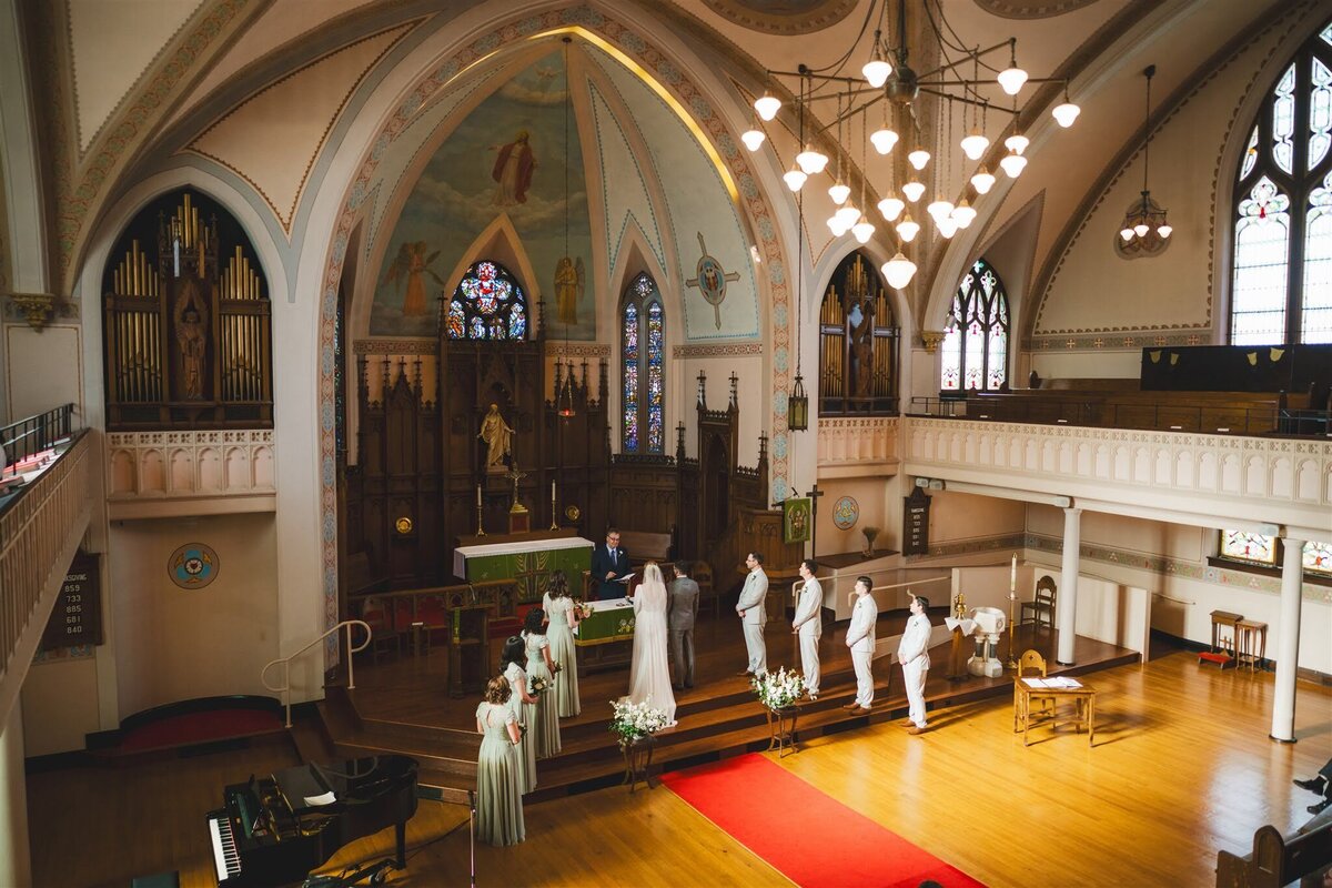 S&M - Kitchener Public Library Wedding Flowers8