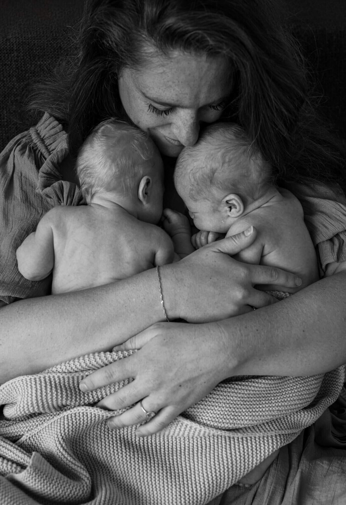 Newbornfotoshoot tweeling