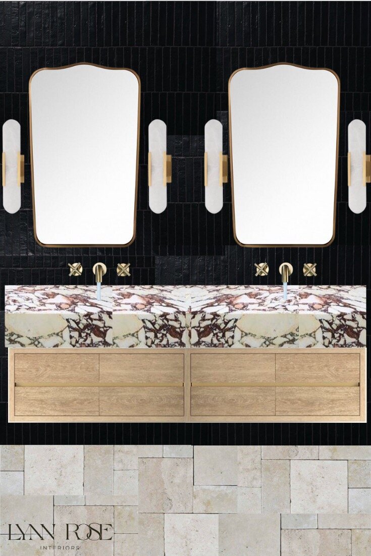 modrn bathroom visual design concept