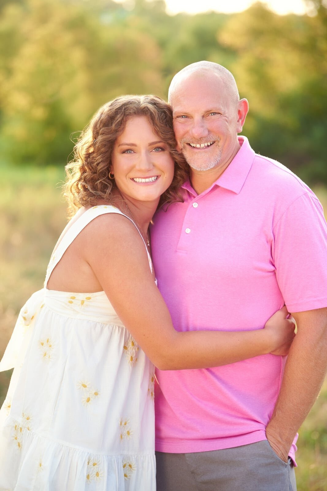 Smiling Couple Embracing Outdoors Captured by Senior Picture Photographer-04