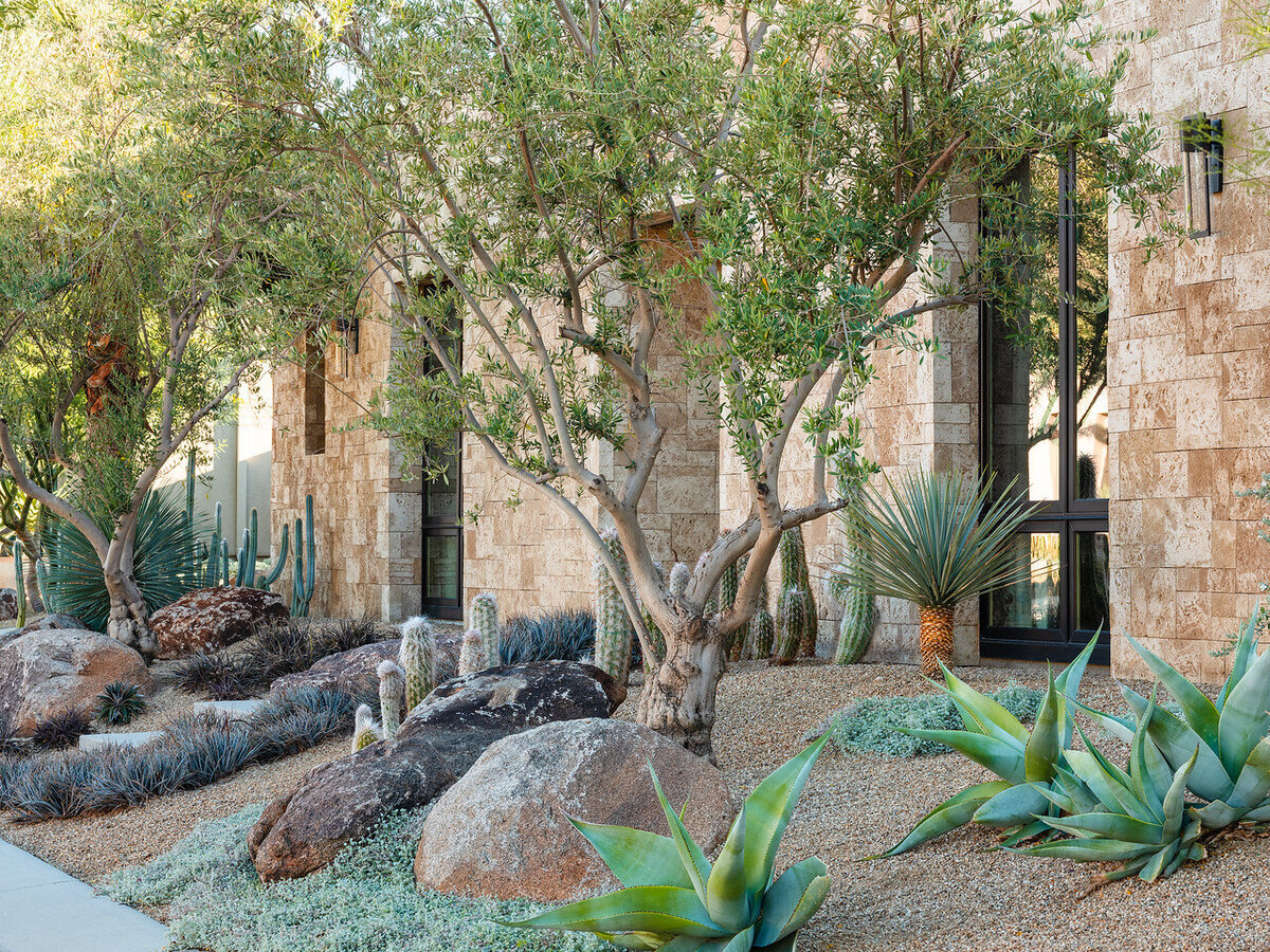 Landscape design residential project designed by Los Angeles Architect