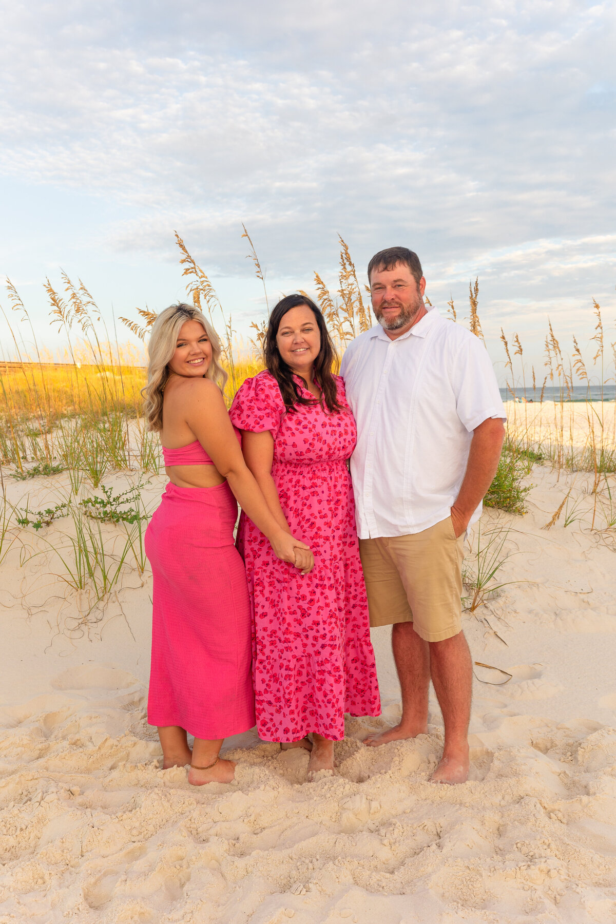 Family of 3 with teenage girl