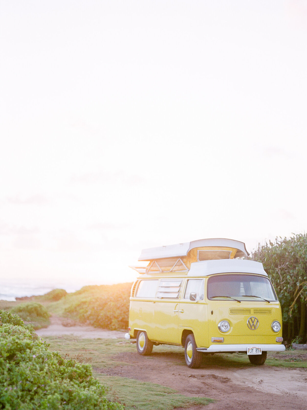 Oahu VW bus photoshoot