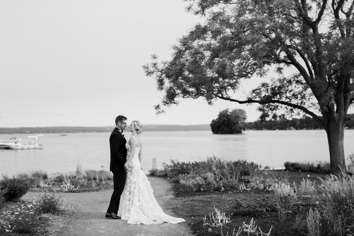 The Lake House on Canandaigua Wedding_Bride Sunset Photos_Verve Event Co (2)