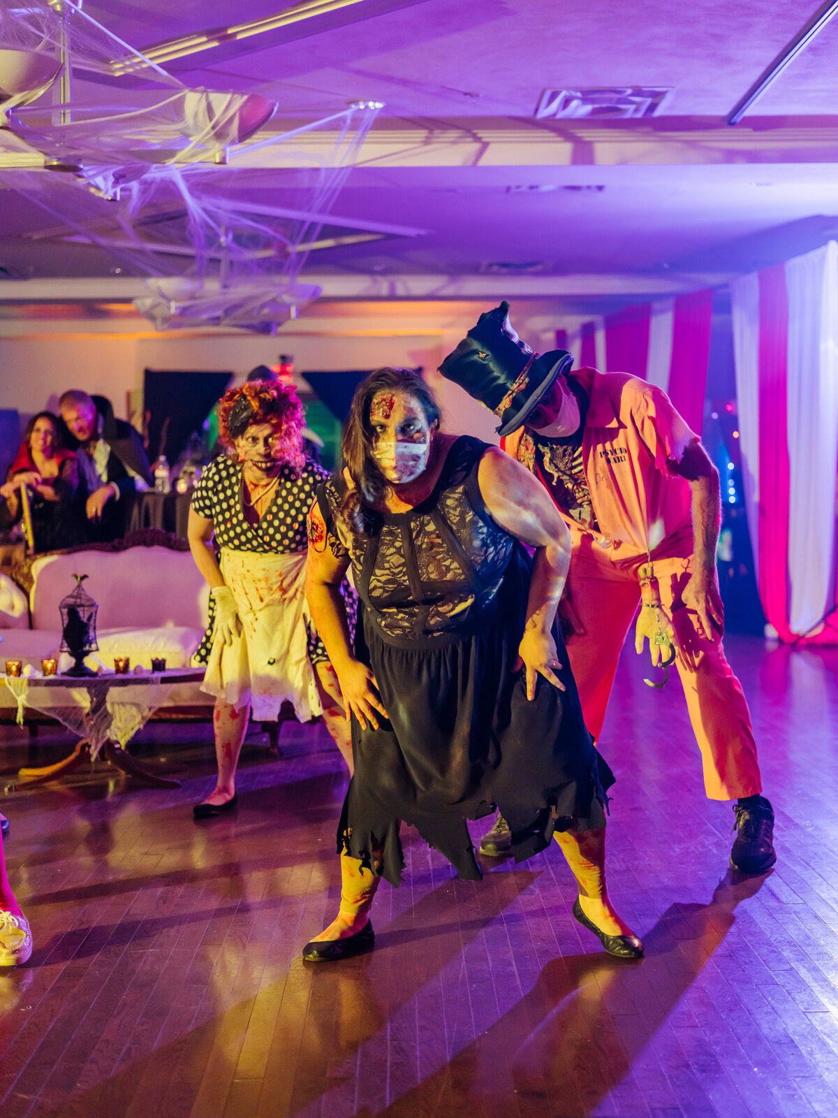 43 - St. Petersburg Halloween Wedding - Zombie Entertainment - Tampa Bay Wedding Planner