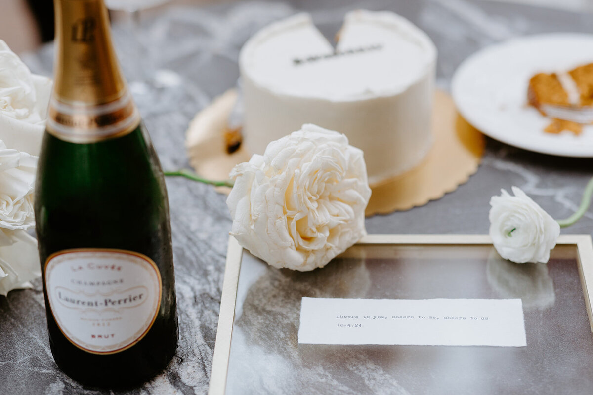 saint street cakes mini cake nyc elopement