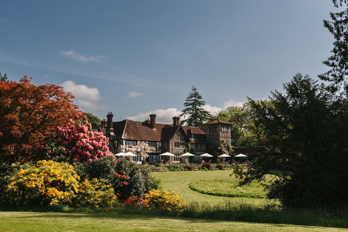 Intimate Destination wedding in Devon, UK_Ariel & Brett_Floral Summer wedding at Coombe Trenchard_001