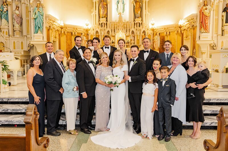 Wedding Ceremony at St. Mary’s in Evansville137