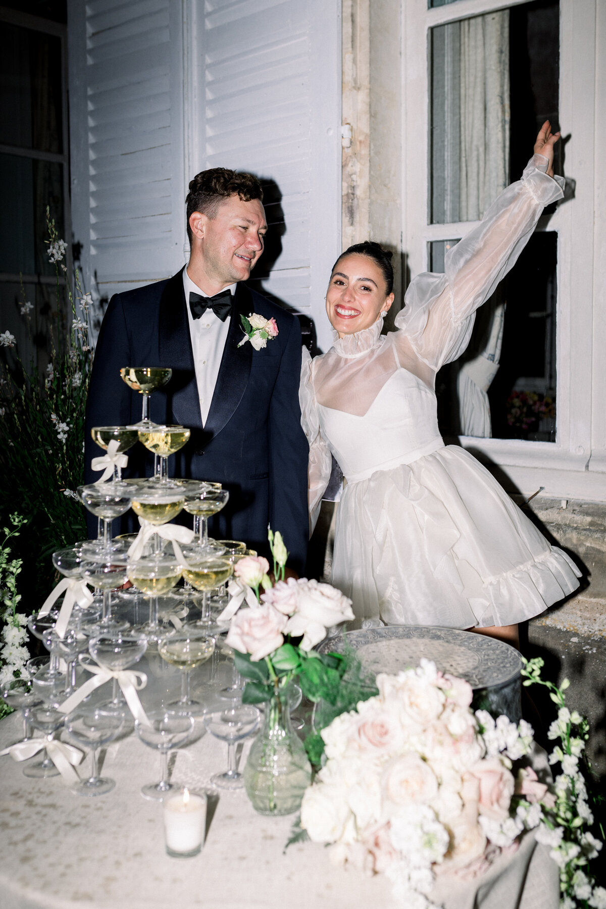 Chateau de Bouthonvilliers Wedding Champagne