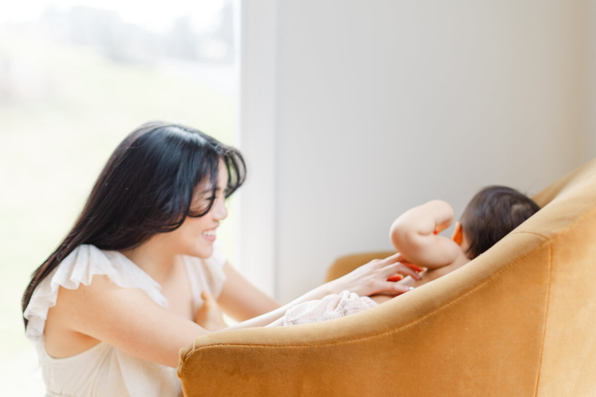 Philadelphia baby milestone portraits - 7