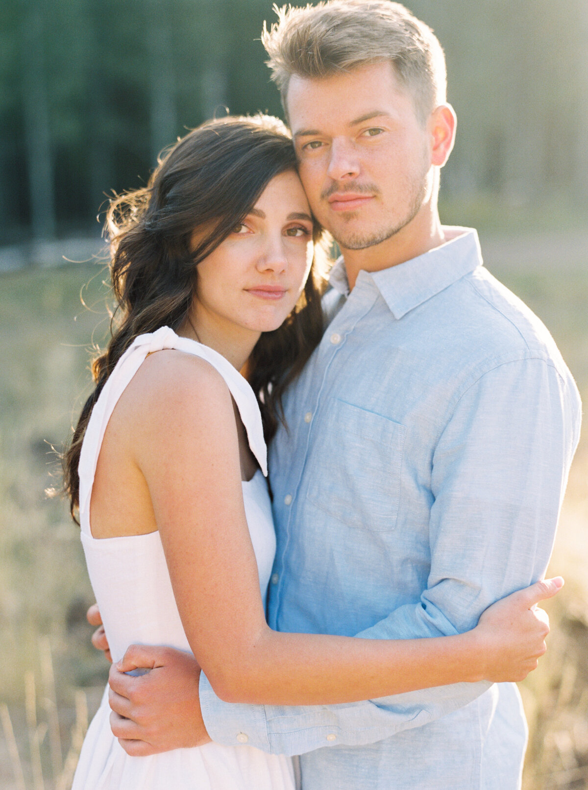 Sam & Tailyr | Engagement Session | Aspen Corner, Flagstaff, Arizona | Mary Claire Photography | Arizona & Destination Fine Art Wedding Photographer