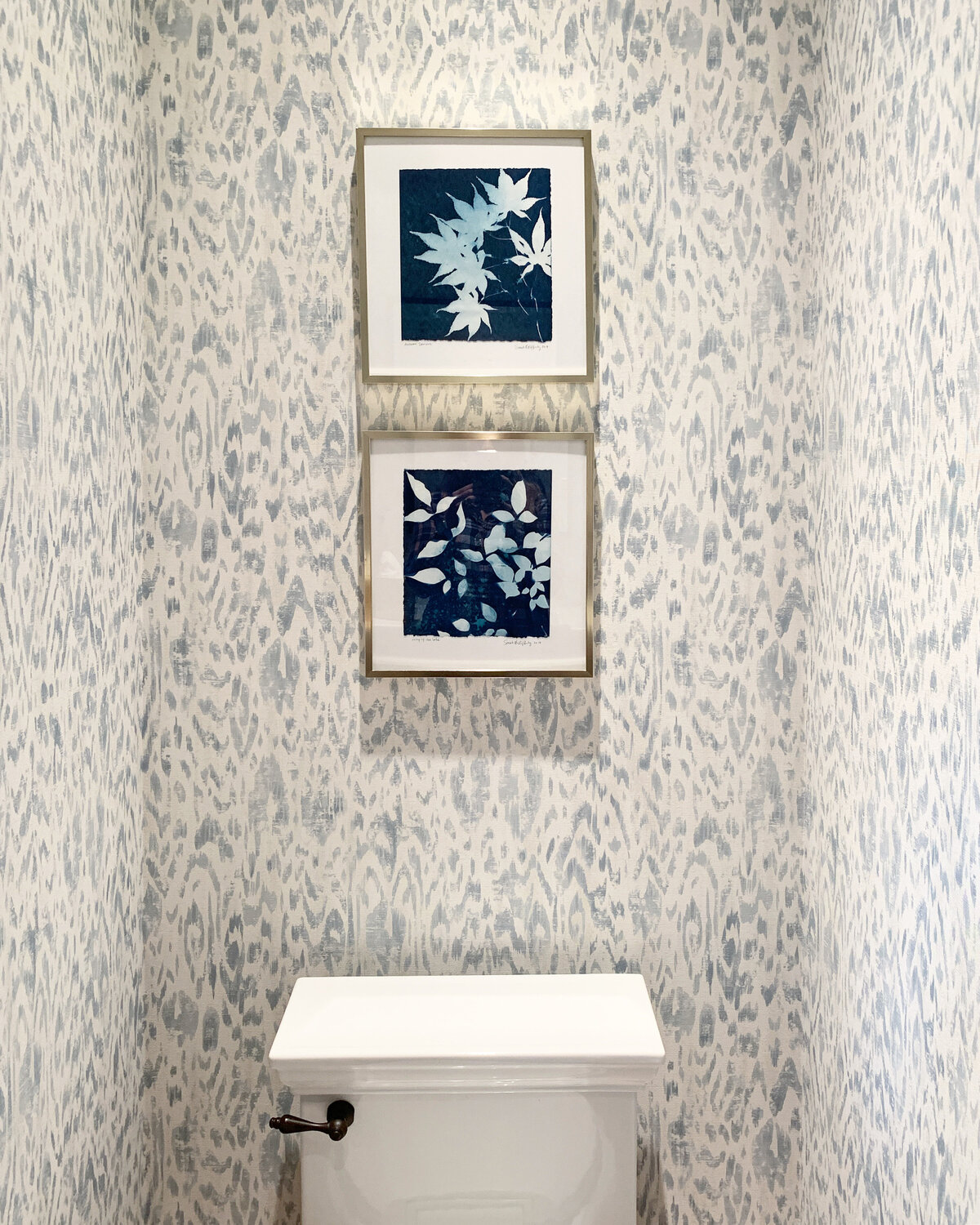 Atwater - Cyanotype Botanical Prints - Fine Art Studio - Commissions Interiors - S-Lenord-bath