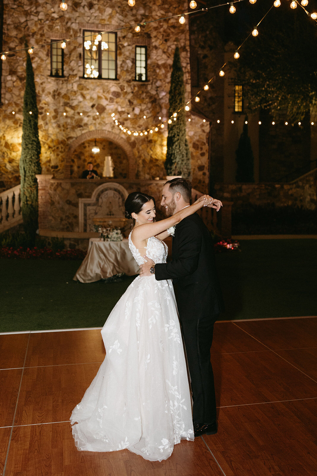 first dance bella collina wedding photos​