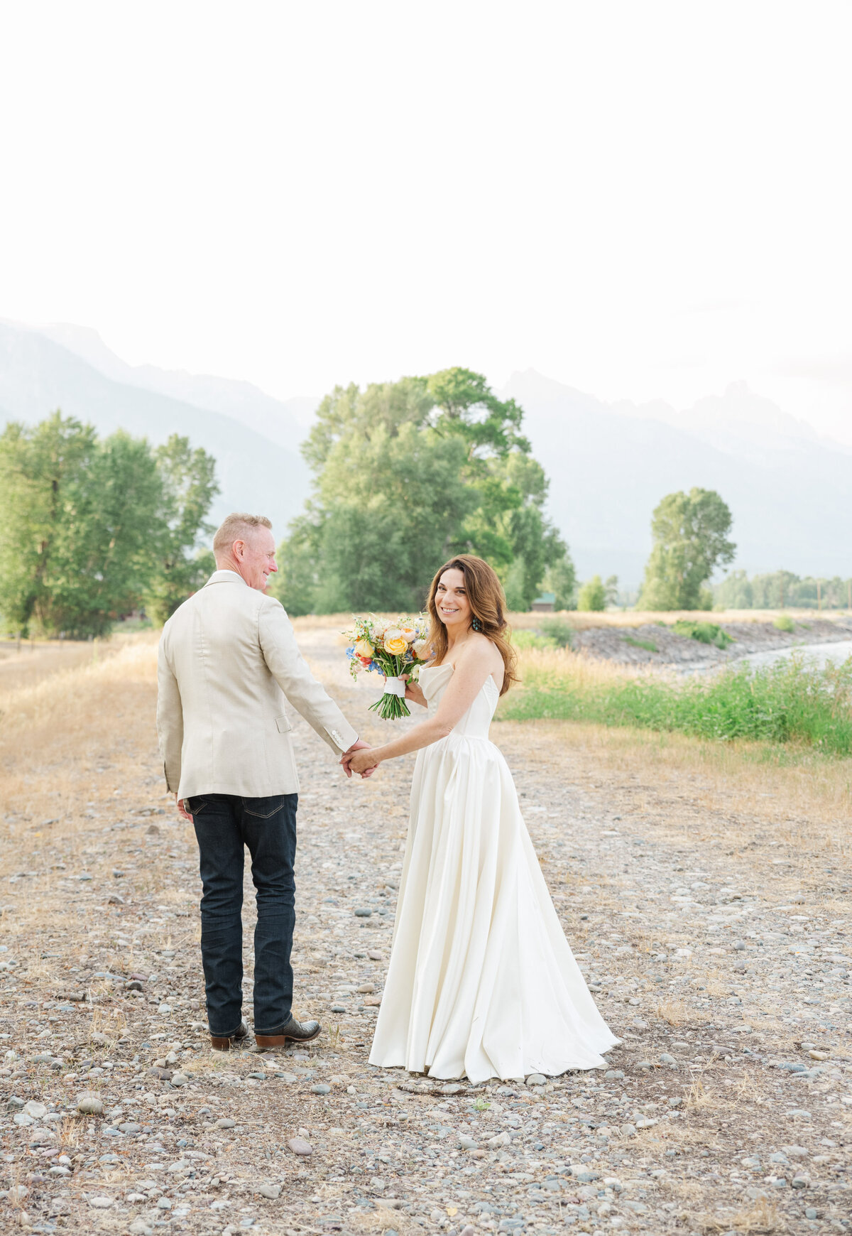 Jackson Hole Bride | Snake River Ranch Weddings