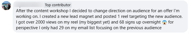 testimonial-twc-alyce-donovan-i-got-over-2000-views-on-my-reel-and-68-signs-up-overnight-30-january-2025-blurred