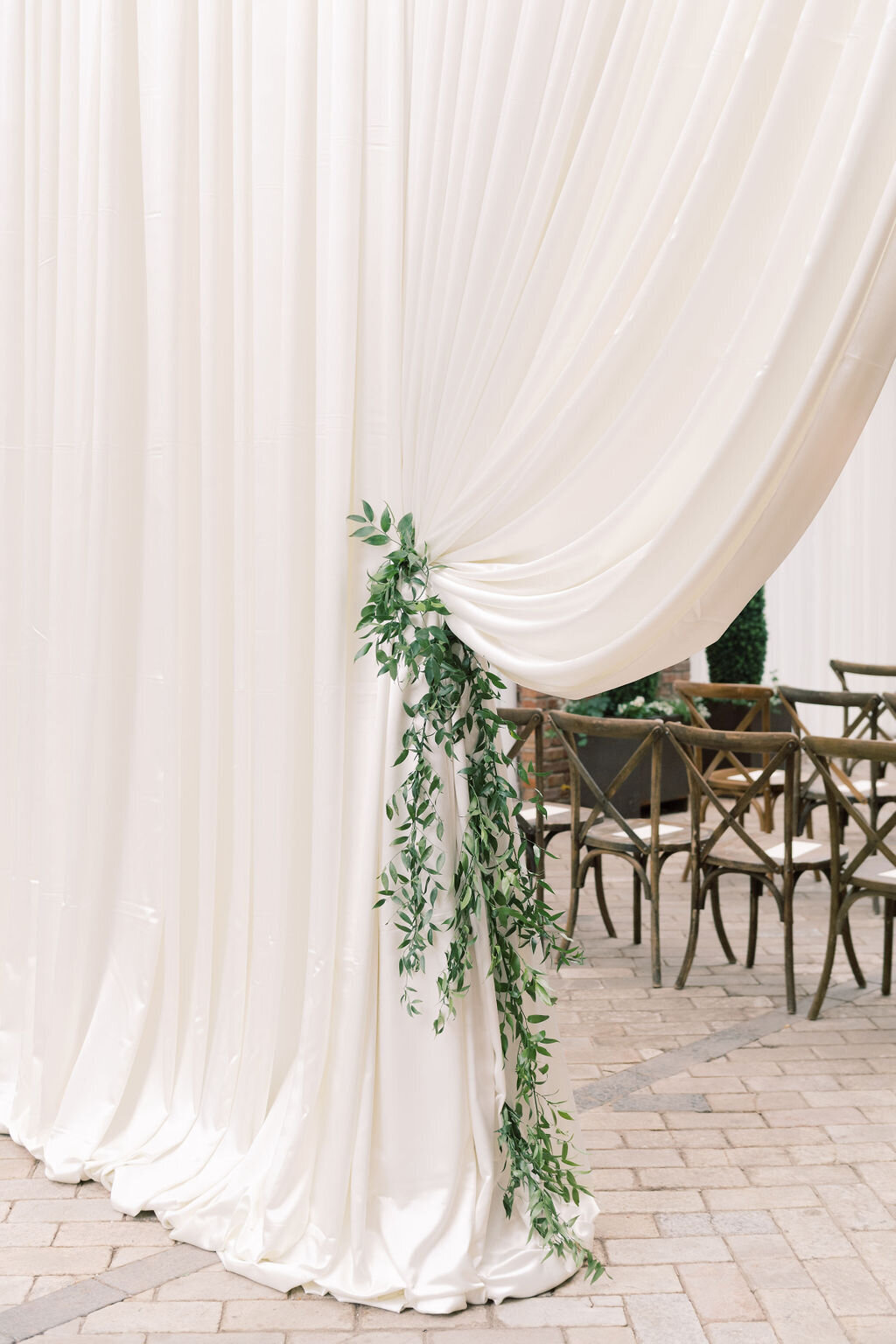 ceremony draping