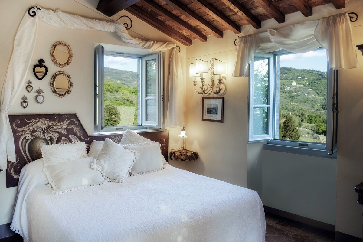Waterstone - Il Falconiere - Cortona - Luxury Boutique Hotel - #34  a room with a view