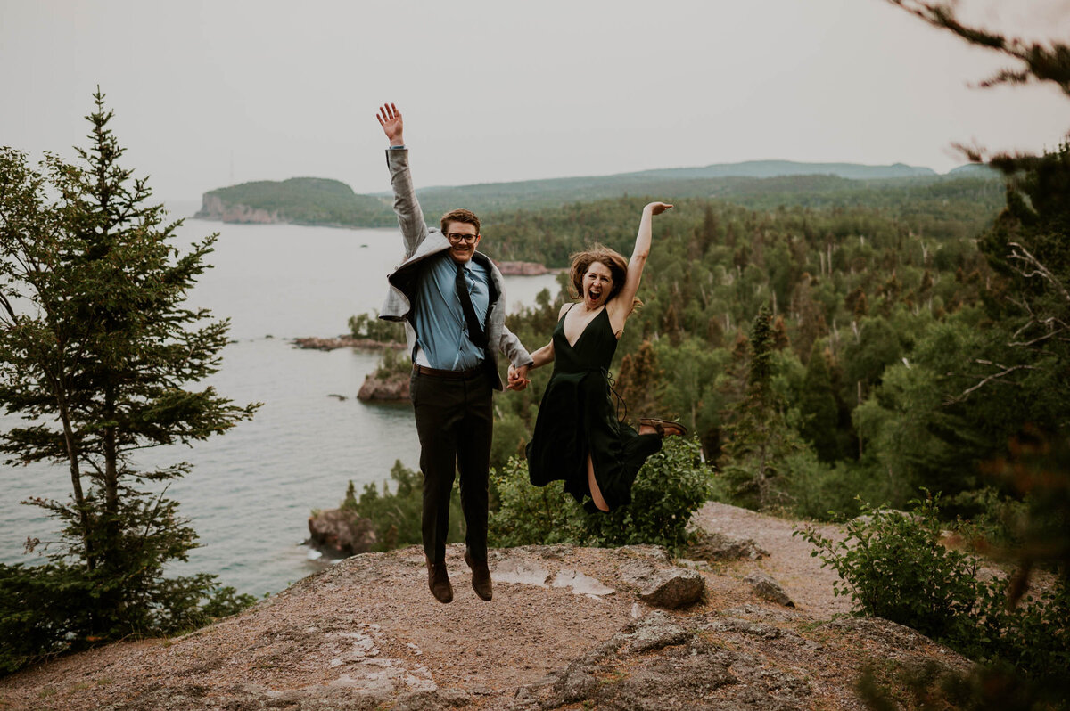 Tettegouche State Park Shovel Point engagement session-23