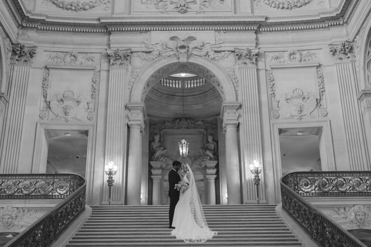 Sarah & Aaron SF city Hall Wedding-5