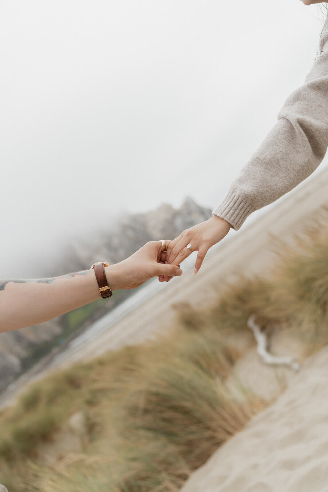 Adventurous Lifestyle Engagement Photos in Morro Bay by San Luis Obispo Wedding Photographer Samantha Anne