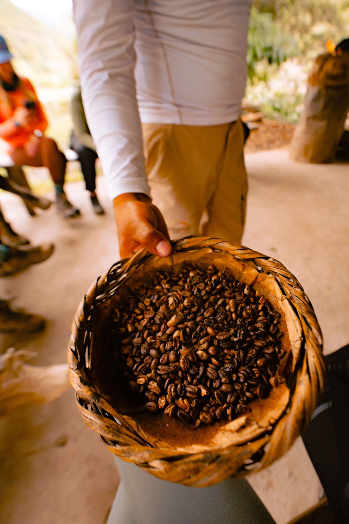meredith-ewenson-salkantay-trek-peru-legit-trips-coffee
