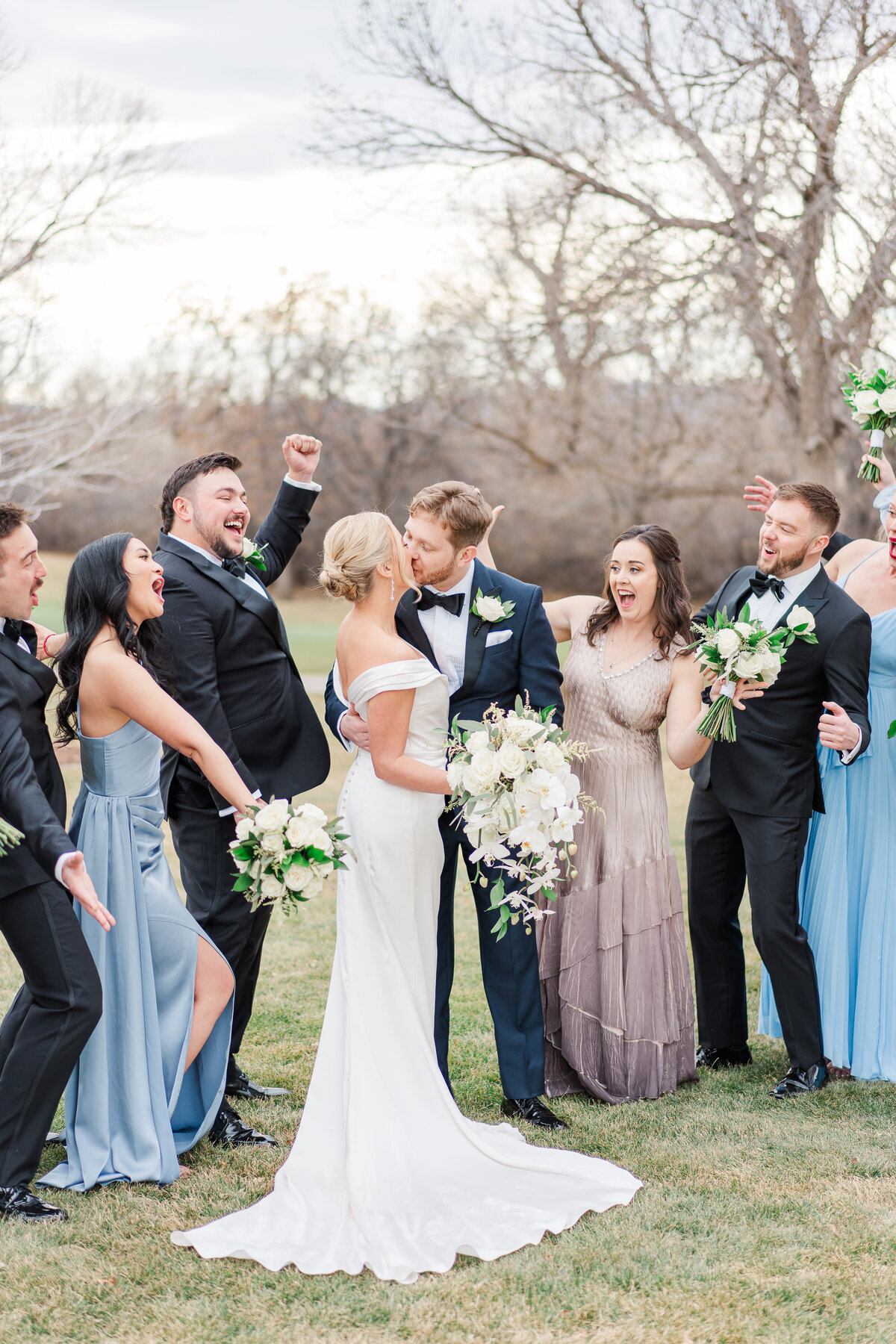 Wellshire Denver Colorado Classic Winter Wedding Elena Spraguer Photography 0047