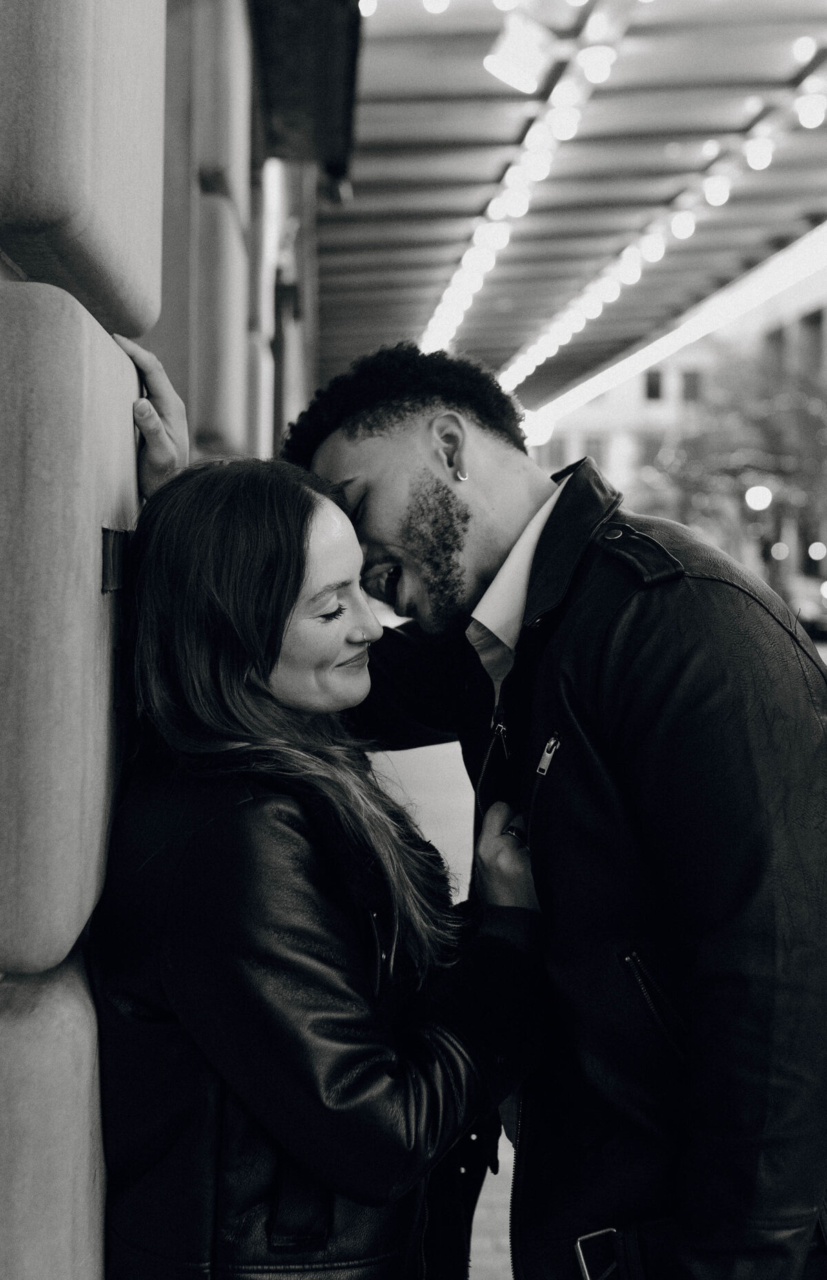 intimate couples photography rochester new york city engagement photography
